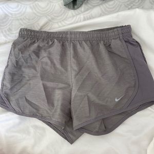 Gray Nike Shorts Girls Medium
